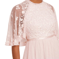 Bonnie Bow Bodice Ankle Gown by Needle & Thread - Rental Hong Kong