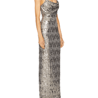 Cache Dress Silver by Line & Dot - Rental Hong Kong