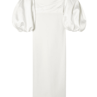 Carmen Off The - Shoulder Satin - Twill and Crepe Gown by Solace London - Rental Hong Kong