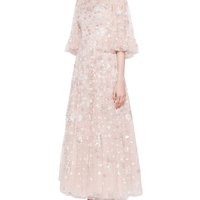 Constellation Gloss Ankle Gown by Needle & Thread - Rental Hong Kong