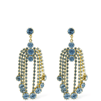 Crystal cascade drop earrings by Magda Butrym - Rental Hong Kong