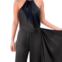 Crystal Trim Detailed Halter Neck Jumpsuit by David Koma - Rental Hong Kong