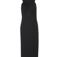 Elora Cutout Midi Dress Black by Rebecca Vallance - Rental Hong Kong