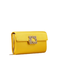 Flower Strass Buckle Clutch by Roger Vivier - Rental Hong Kong