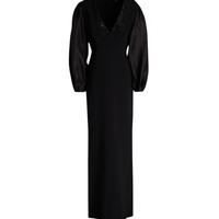 Gigi Embellished Crepe - Paneled Organza Gown by Sachin & Babi - Rental Hong Kong