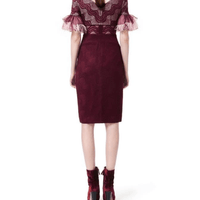 Hot Fuzz Dress Red by Three Floor - Rental Hong Kong