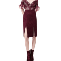 Hot Fuzz Dress Red by Three Floor - Rental Hong Kong