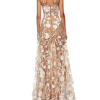 Jasmine Gown Beige by Bronx and Banco - Rental Hong Kong