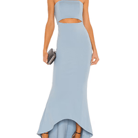 June Gown Blue by NBD - Rental Hong Kong