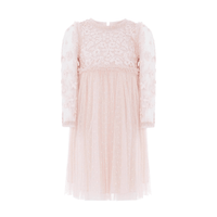 Lilybelle Long Sleeve Kids Dress Pink by Needle & Thread - Rental Hong Kong