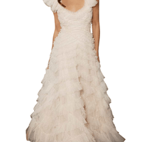 Lola Backless Gown Cream by Needle & Thread - Rental Hong Kong