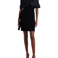 Maeve Mesh Mini Dress Black by Rebecca Vallance - Rental Hong Kong