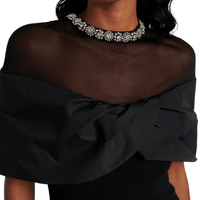 Maeve Mesh Mini Dress Black by Rebecca Vallance - Rental Hong Kong