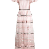 Off Shoulder Satin Maxi Dress by Gemy Maalouf - Rental Hong Kong