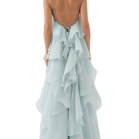 Pandorea Layered Maxi Dress Blue by Aje - Rental Hong Kong