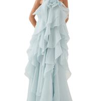 Pandorea Layered Maxi Dress Blue by Aje - Rental Hong Kong