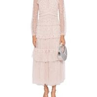 Sequin Kisses Ankle Gown by Needle & Thread - Rental Hong Kong