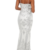 Sequin Mermaid Gown by Betsy and Adam - Rental Hong Kong