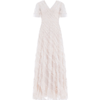 Spiral Sequin V - Neck Ankle Gown by Needle & Thread - Rental Hong Kong