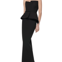 Strapless Draped Crepe Gown by Roland Mouret - Rental Hong Kong