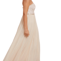 Tempest Strapless Corset Bodice Gown by Needle & Thread - Rental Hong Kong