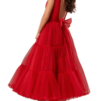 Tender midi plunging neckline cut out dress Red by Milla - Rental Hong Kong