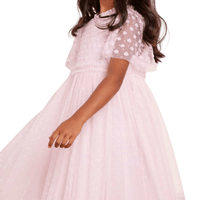 Thea Bodice Kids Dress Pink by Needle & Thread - Rental Hong Kong