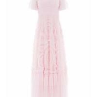 Verity Ruffle V - Neck Gown by Needle & Thread - Rental Hong Kong