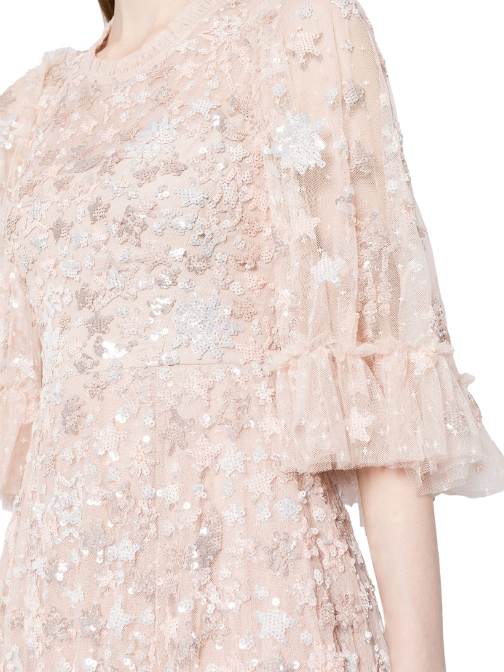 Constellation Gloss Ankle Gown