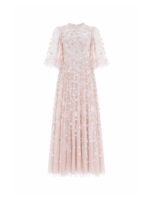 Constellation Gloss Ankle Gown
