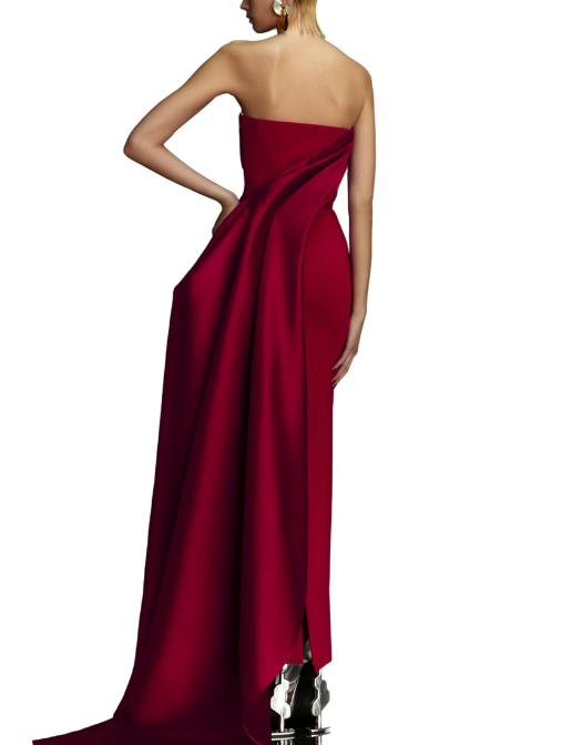 The Kinsley Maxi Dress Red