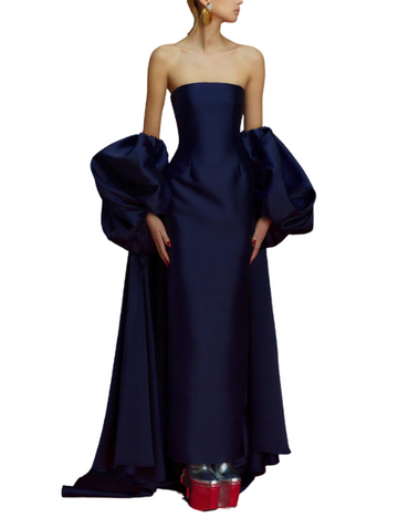 The Lea Maxi Dress Blue