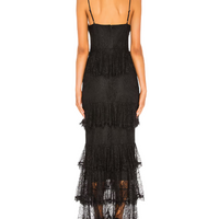 Zelda Fitz Gown Black