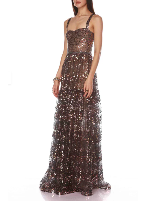 Midnight Noir Gown Black