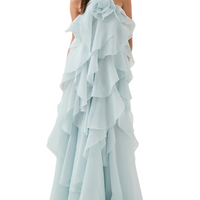 Pandorea Layered Maxi Dress Blue