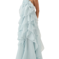 Pandorea Layered Maxi Dress Blue
