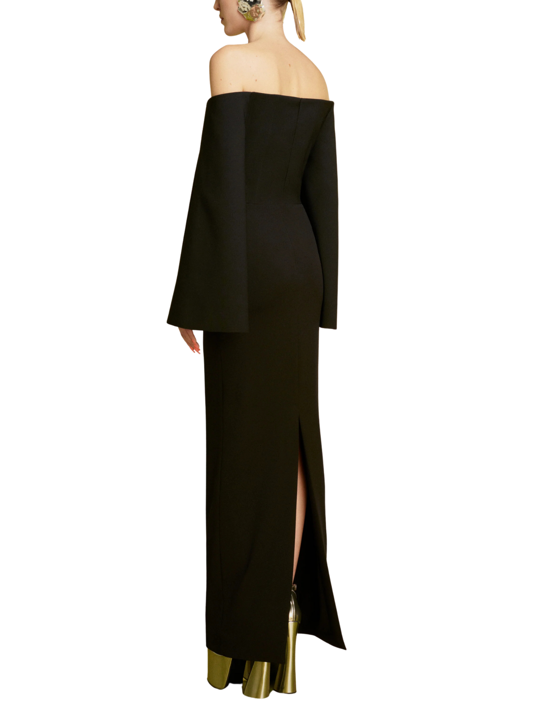 The Eliana Maxi Dress in Black
