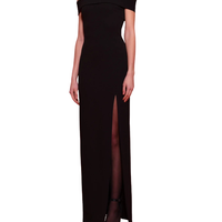 The Martina Maxi Dress in Black
