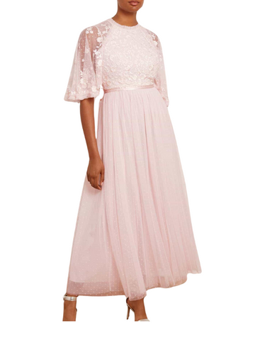 Bonnie Bow Bodice Ankle Gown