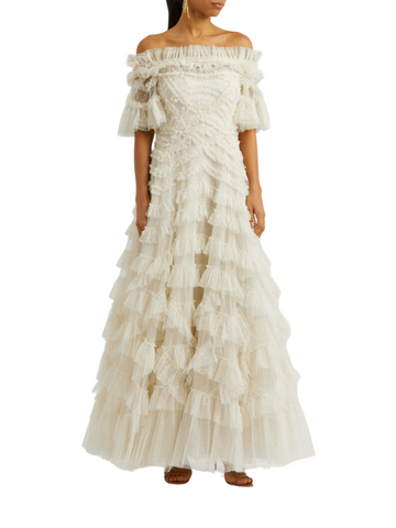 Lana Off-Shoulder Gown