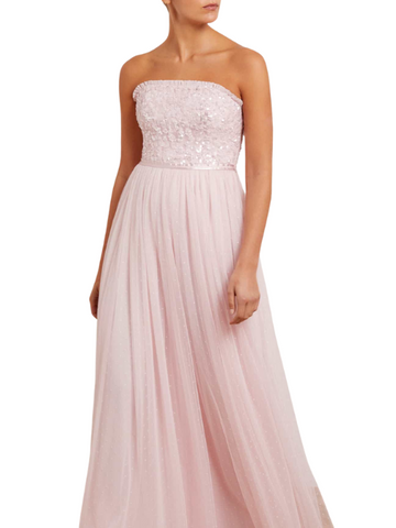Tempest Bodice Strapless Gown