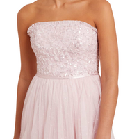 Tempest Bodice Strapless Gown