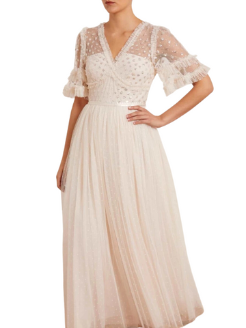 Thea Bodice Ankle Gown