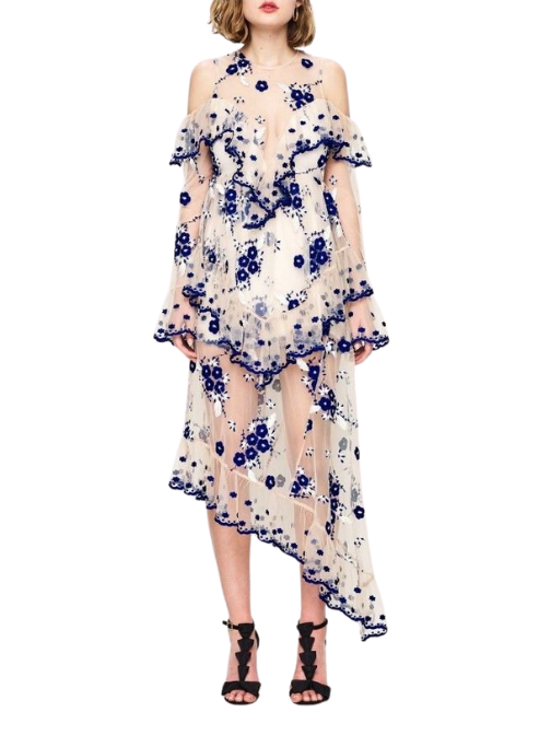Mirage Gown Blue