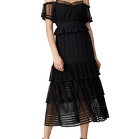 Inferno Dress Black