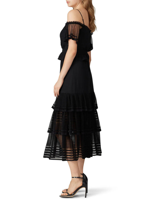 Inferno Dress Black