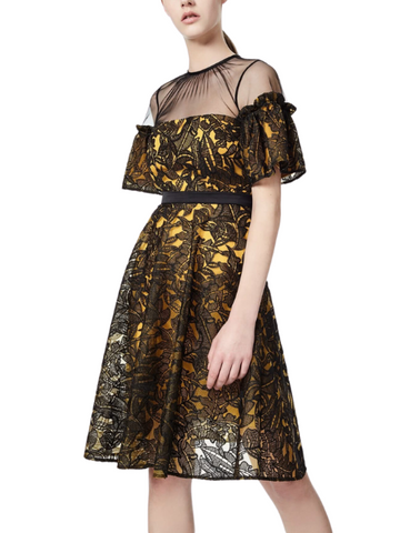 Tawn Between Dress Yellow