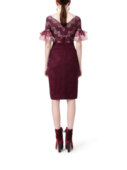 Hot Fuzz Dress Red