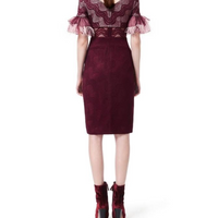 Hot Fuzz Dress Red