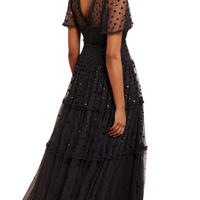 Thea Sequined Maxi Dress
